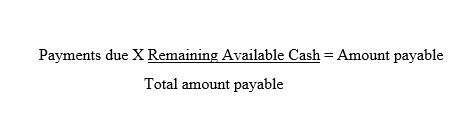 The sum of the rate(s) for contribution-eligible element(s) times the units sold of each, divided by the sum of the rate(s) for contribution-eligible and ineligible element(s) times the units sold of each, and the result times the revenue for the bundle.